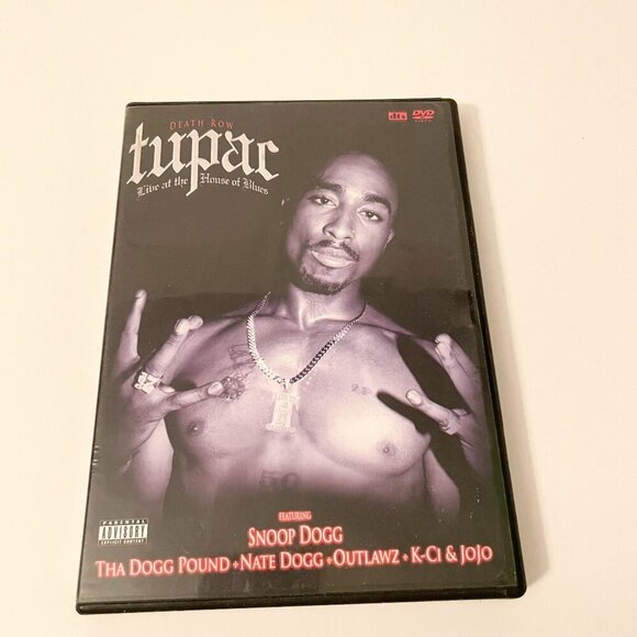 Tupac Live at the House Of Blues DVD 1996 Death Row Records - Picture 1 of 12